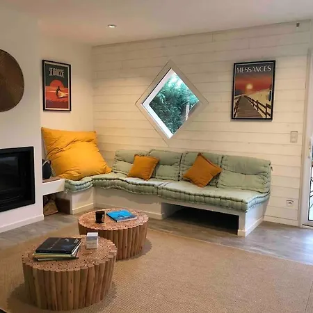 House De Charme A Messanges. La Maison Bleue *