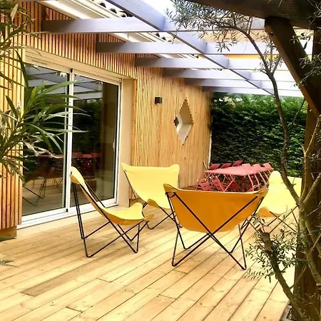 House De Charme A Messanges. La Maison Bleue *