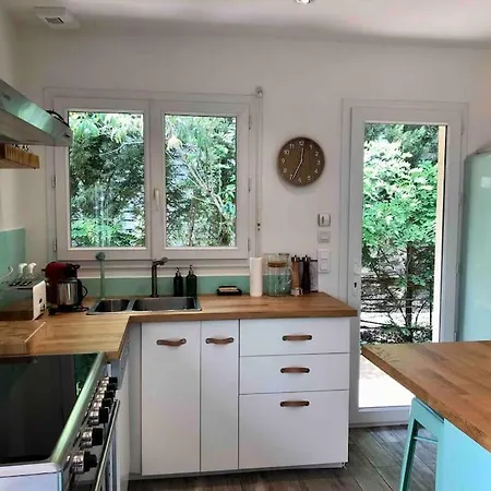 House De Charme A Messanges. La Maison Bleue Ferienhaus