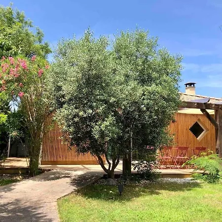 Casa de Férias House De Charme A Messanges. La Maison Bleue