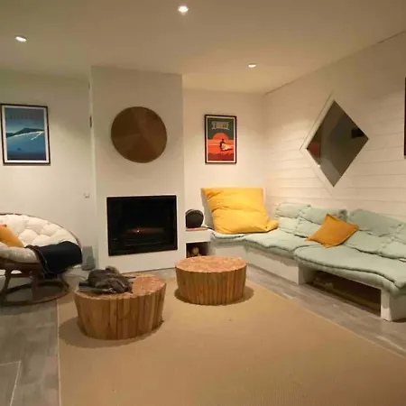 Ferienhaus House De Charme A Messanges. La Maison Bleue *