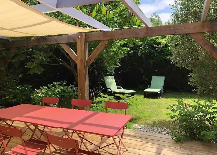 House De Charme A Messanges. La Maison Bleue Σπίτι διακοπών *