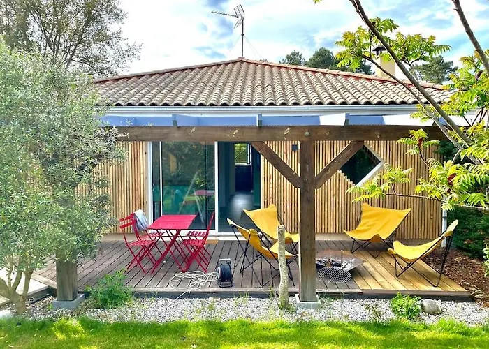 Σπίτι διακοπών House De Charme A Messanges. La Maison Bleue Messanges (Landes)